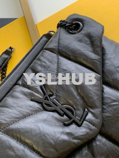 Replica Saint Laurent YSL Puffer Small Bag In Quilted Wrinkled Matte L 2