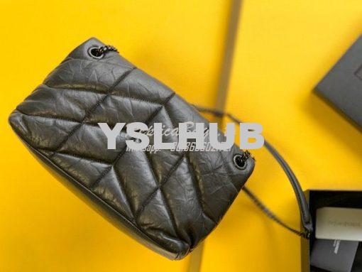 Replica Saint Laurent YSL Puffer Small Bag In Quilted Wrinkled Matte L 4