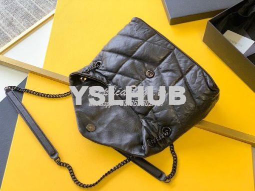 Replica Saint Laurent YSL Puffer Small Bag In Quilted Wrinkled Matte L 5