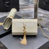 Replica YSL Saint Laurent Kate Chain Wallet With Tassel In Crocodile-e 13