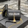 Replica YSL Saint Laurent Kate Chain Wallet With Tassel In Smooth Leat 14