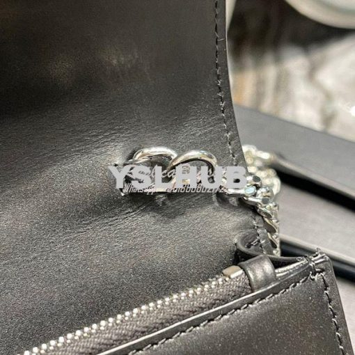Replica YSL Saint Laurent Kate Chain Wallet With Tassel In Smooth Leat 10