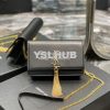 Replica YSL Saint Laurent Kate Chain Wallet With Tassel In Smooth Leat 13