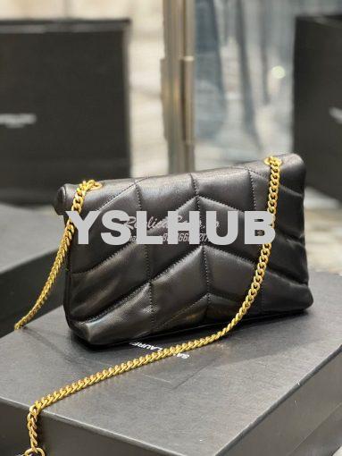 Replica YSL Saint Laurent Mini Loulou Puffer Toy Bag In Quilted Lambsk 7