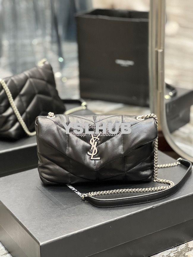 Replica YSL Saint Laurent Mini Loulou Puffer Toy Bag In Quilted Lambsk