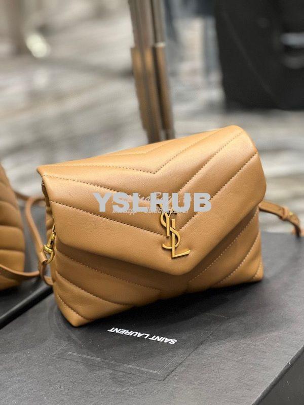 Replica Yves Saint Laurent YSL Loulou Toy Bag In Matelassé "Y" Leather 4