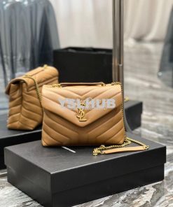 Replica Yves Saint Laurent YSL Loulou Small In Matelassé “Y” Leather L