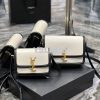 Replica YSL Saint Laurent Rive Gauche Tote Bag In Linen And Leather 49 11