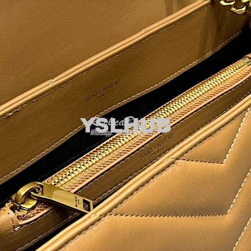 Replica YSL Saint Laurent Medium Loulou Bag In Liege "Y" Matelassé Lea 10