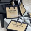 Replica YSL Saint Laurent Rive Gauche Tote Bag In Felt And Leather 499 12