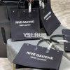 Replica YSL Saint Laurent Rive Gauche Tote Bag In Linen And Leather 49 10