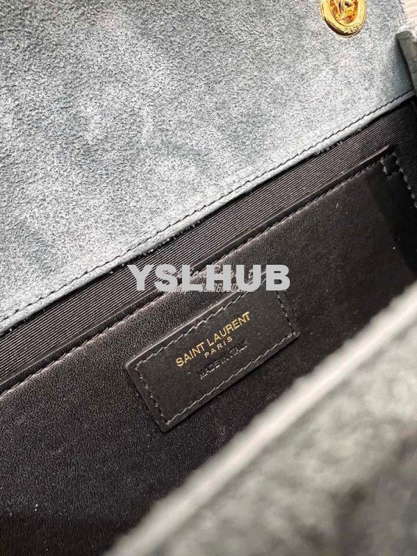 Replica YSL Saint Laurent Envelope Medium Bag In Mix Matelassé Suede C 13