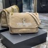 Replica YSL Saint Laurent Envelope Medium Bag In Mix Matelassé Suede C 10
