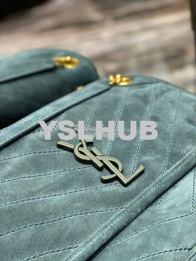 Replica YSL Saint Laurent Niki Medium In Quilted Suede And Smooth Leat 8