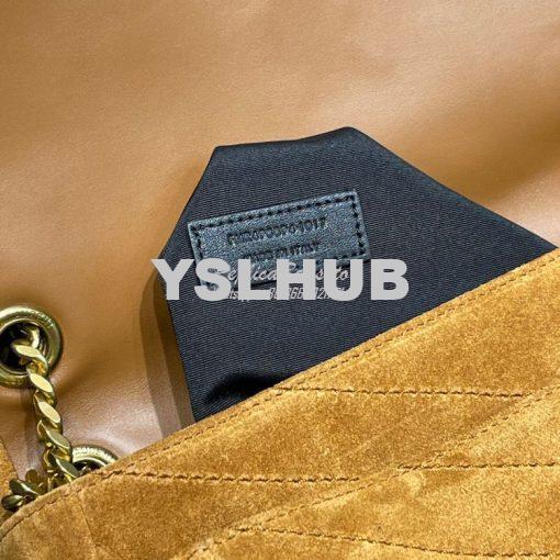 Replica YSL Saint Laurent Niki Medium In Quilted Suede And Smooth Leat 10