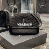 Replica YSL Saint Laurent Niki Medium In Quilted Suede And Smooth Leat 14