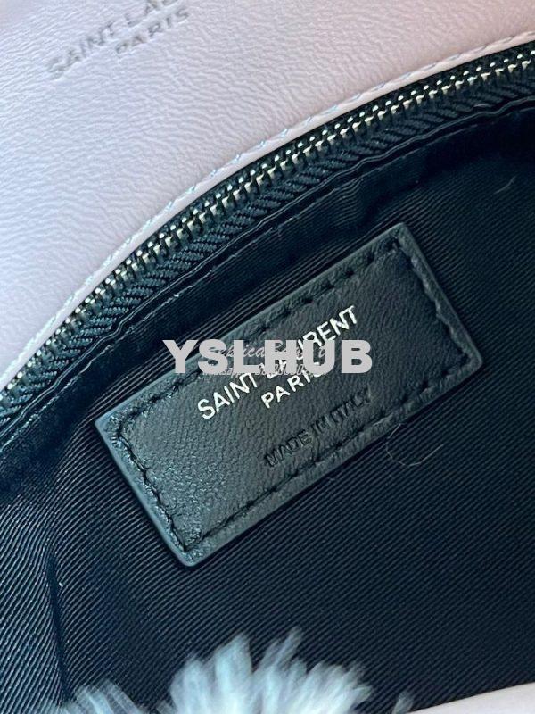 Replica YSL Saint Laurent Puffer Small Medium Bag In Merino Shearling 10
