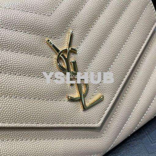 Replica YSL Saint Laurent Monogram Clutch in Quilted Grain De Poudre E 6
