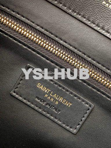 Replica YSL Saint Laurent Le Monogramme Bucket Bag In Canvas And Smoot 7