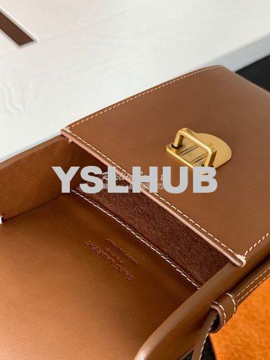 Replica YSL Saint Laurent Tuc Phone Pouch With Strap In Supple Calfski 10