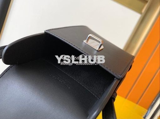 Replica YSL Saint Laurent Tuc Phone Pouch With Strap In Supple Calfski 8