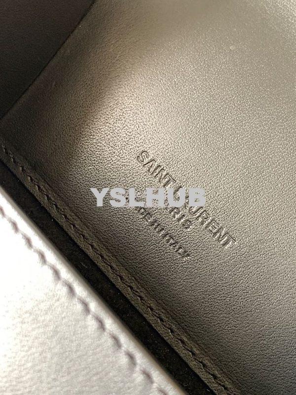 Replica YSL Saint Laurent Tuc Phone Pouch With Strap In Supple Calfski 9