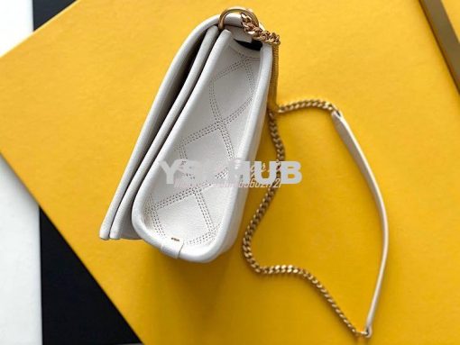 Replica YSL Saint Laurent Becky Mini Chain Bag In Carré-Quilted Lambsk 5