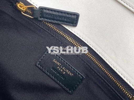 Replica YSL Saint Laurent Becky Mini Chain Bag In Carré-Quilted Lambsk 9