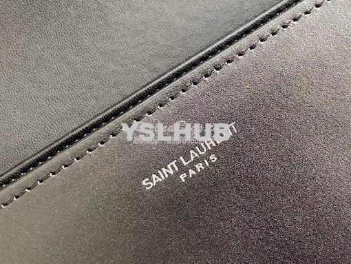 Replica YSL Saint Laurent Le Pavé Satchel In Smooth Leather 6571862 Bl 9