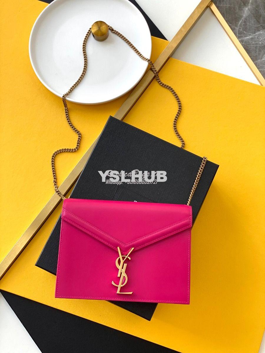 Replica YSL Saint Laurent Cassandra Monogram Clasp Bag In Smooth Leath