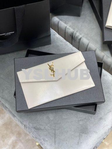 Replica YSL Saint Laurent Uptown Pouch In Shiny Smooth Leather 565739 2
