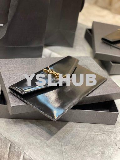 Replica YSL Saint Laurent Uptown Pouch In Shiny Smooth Leather 565739 11
