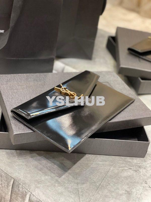 Replica YSL Saint Laurent Uptown Pouch In Shiny Smooth Leather 565739 11