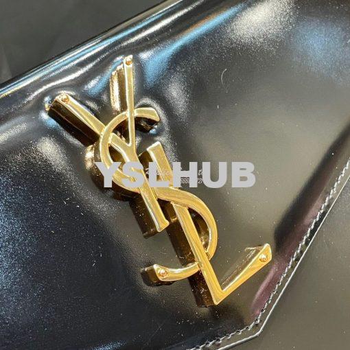 Replica YSL Saint Laurent Uptown Pouch In Shiny Smooth Leather 565739 12