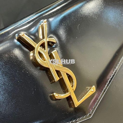 Replica YSL Saint Laurent Uptown Pouch In Shiny Smooth Leather 565739 12