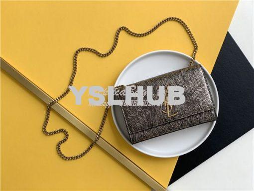Replica YSL Saint Laurent Kate small with python pattern lambskin leat 2