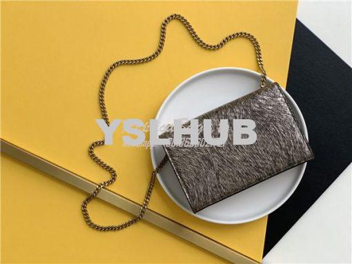 Replica YSL Saint Laurent Kate small with python pattern lambskin leat 3