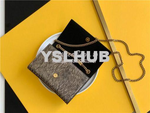 Replica YSL Saint Laurent Kate small with python pattern lambskin leat 4