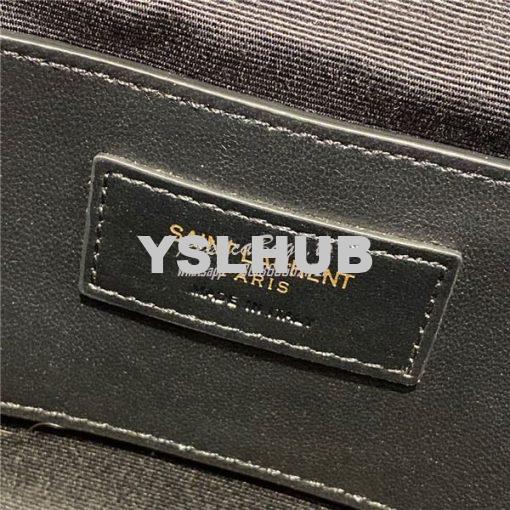 Replica YSL Saint Laurent 80's vanity bag in rouge eros carré-quilted 13