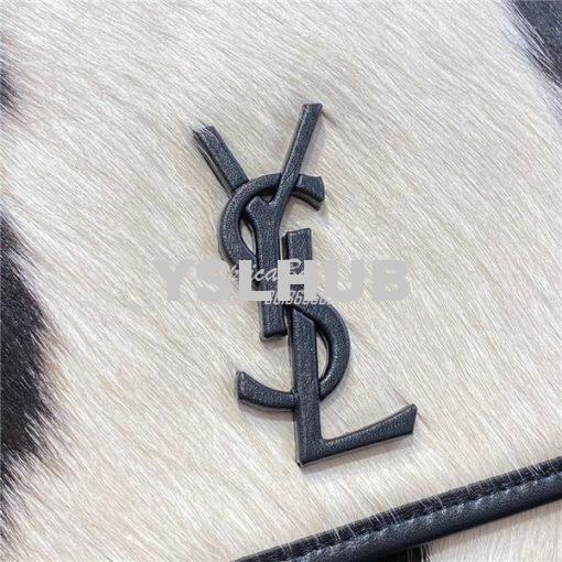 Replica YSL Saint Laurent Niki Pony Hair white and black Shoulder Bag 11