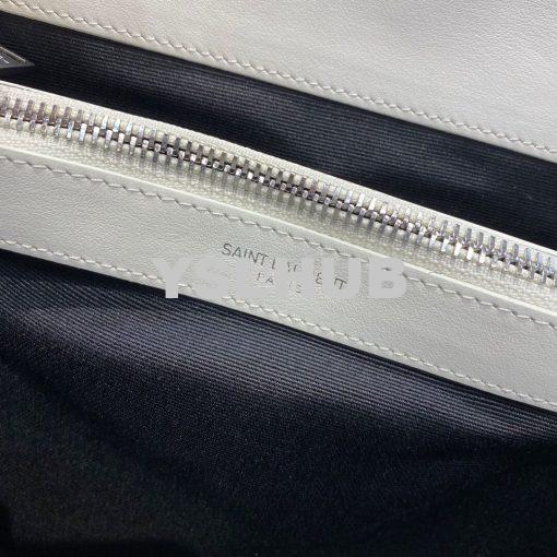 Replica YSL Saint Laurent Medium Loulou Bag In Blanc "Y" Matelassé Lea 10