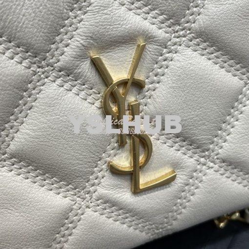 Replica Saint Laurent YSL Becky Double-Zip Pouch in Quilted Lambskin 6 8