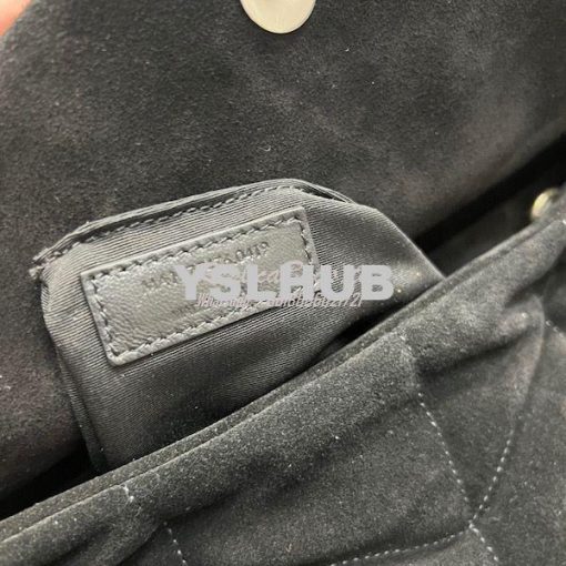 Replica YSL Saint Laurent Loulou Puffer Small Bag In Quilted Suede And 9