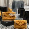 Replica YSL Saint Laurent Loulou Puffer Small Bag In Quilted Suede And 11