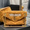 Replica YSL Saint Laurent Loulou Puffer Small Bag In Quilted Suede And 12