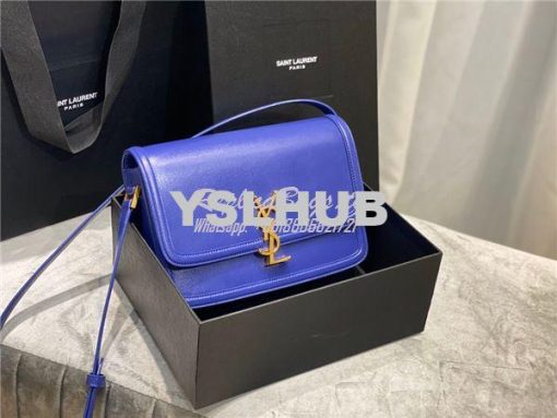 Replica YSL Saint Laurent Solferino Soft Satchel In Box Leather 635025 5