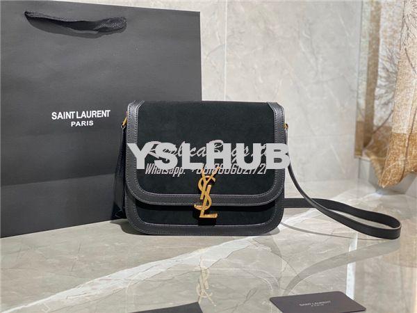 Replica YSL Saint Laurent Lou Mini Bag In Quilted Grain De Poudre Embo 15
