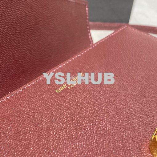Replica YSL Saint Laurent Cassandra Mini Top Handle Bag In Grain De Po 9