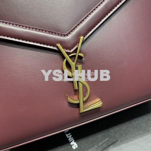 Replica YSL Saint Laurent Cassandra Medium Top Handle Bag In Smooth Le 6
