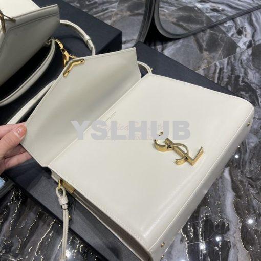 Replica YSL Saint Laurent Cassandra Medium Top Handle Bag In Smooth Le 7